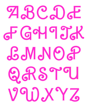 Load image into Gallery viewer, Mini Malibu Letter Studs
