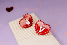 Load image into Gallery viewer, Custom Sweetheart Studs
